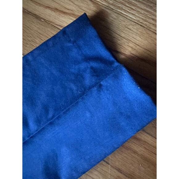 Zara Woman 100% Wool Straight-Leg Trousers – Dark Navy/Royal Blue – Size 2 - Picture 2 of 7